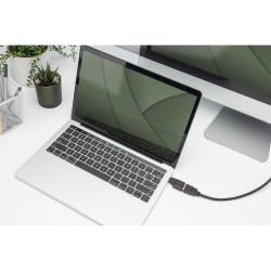 Buy Digitus USB-C to HDMI Adapter - 4K30Hz, 5cm Cable, Black Aluminium in Cyprus, Nicosia, Limassol, Larnaka, Pafos