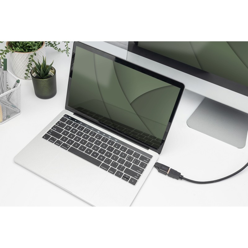 Buy Digitus USB-C to HDMI Adapter - 4K30Hz, 5cm Cable, Black Aluminium in Cyprus, Nicosia, Limassol, Larnaka, Pafos