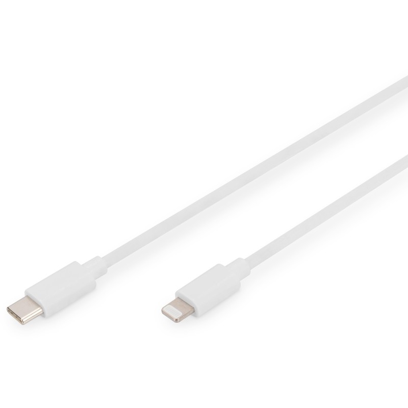 Buy DIGITUS USB-C to Lightning Cable - White, 2 m - MFi-certified in Cyprus, Nicosia, Limassol, Larnaka, Pafos
