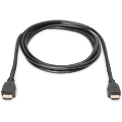 Buy Digitus HDMI - ST-ST - Black, 2 m, Ultra High Speed, Type A in Cyprus, Nicosia, Limassol, Larnaka, Pafos
