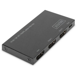 Buy DIGITUS Ultra Slim HDMI Splitter - 1x2 - 4K 60 Hz, HDMI 1.4, Black, Metal in Cyprus, Nicosia, Limassol, Larnaka, Pafos