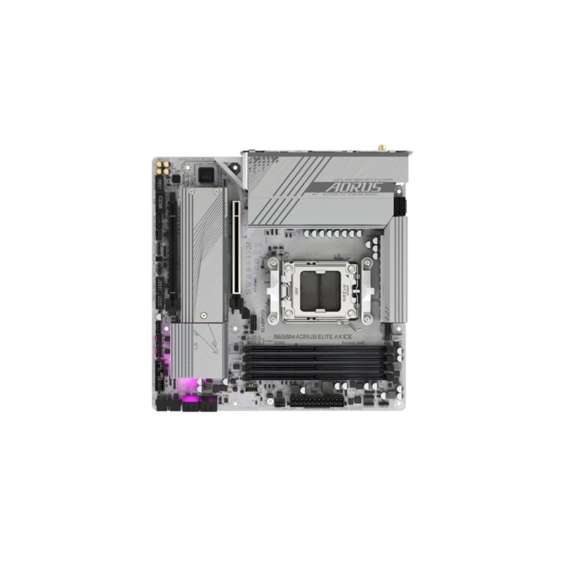 Buy GIGABYTE GA-B650M-A Elite AX Ice - AM5 Micro-ATX Motherboard, B650, DDR5, 4x... in Cyprus, Nicosia, Limassol, Larnaka, Pafos