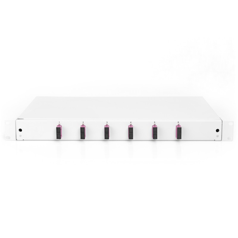 Buy DIGITUS LWL Splice Box 1U - Grey - 6x SC OM4 pre-fitted in Cyprus, Nicosia, Limassol, Larnaka, Pafos