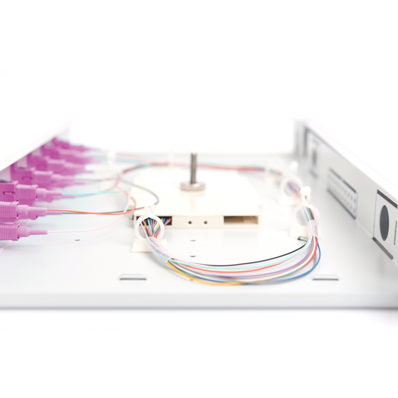 DIGITUS LWL Splice Box 1U - Grey - 6x SC OM4 pre-fitted — Buy in Cyprus with Fast Delivery