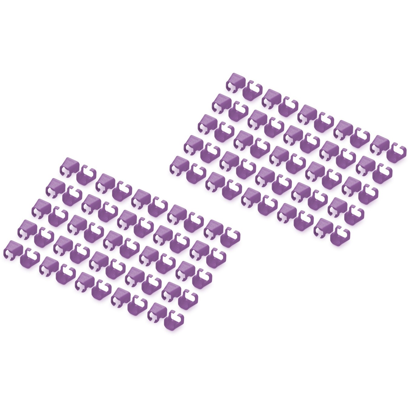 Digitus Color Coding Clips for Patch Cables - Violet - 100 pcs — Buy in Cyprus with Fast Delivery