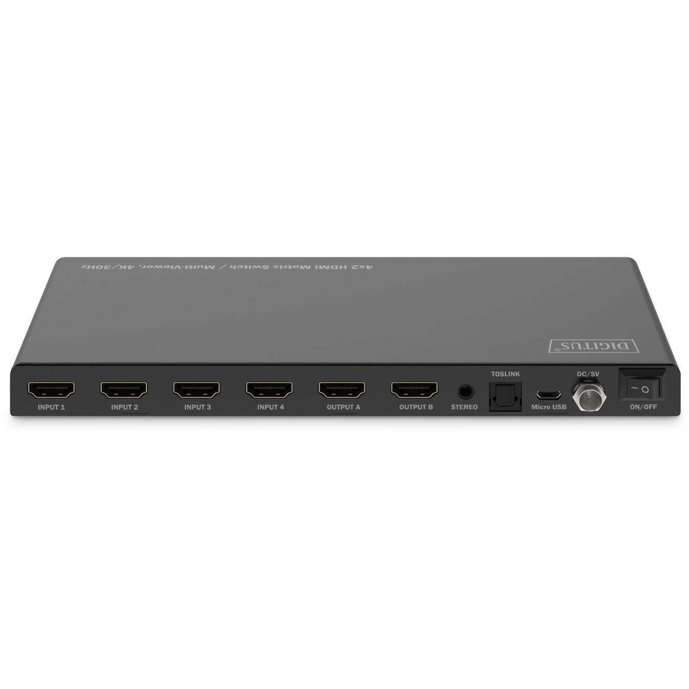 DIGITUS HDMI Matrix Switch 4K 30Hz - 4x2 — Buy in Cyprus with Fast Delivery