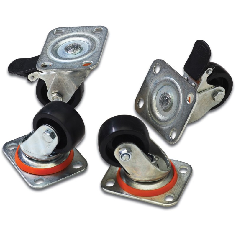 Buy DIGITUS Network Cabinet Castors - 4 Pack, 250 kg load capacity in Cyprus, Nicosia, Limassol, Larnaka, Pafos