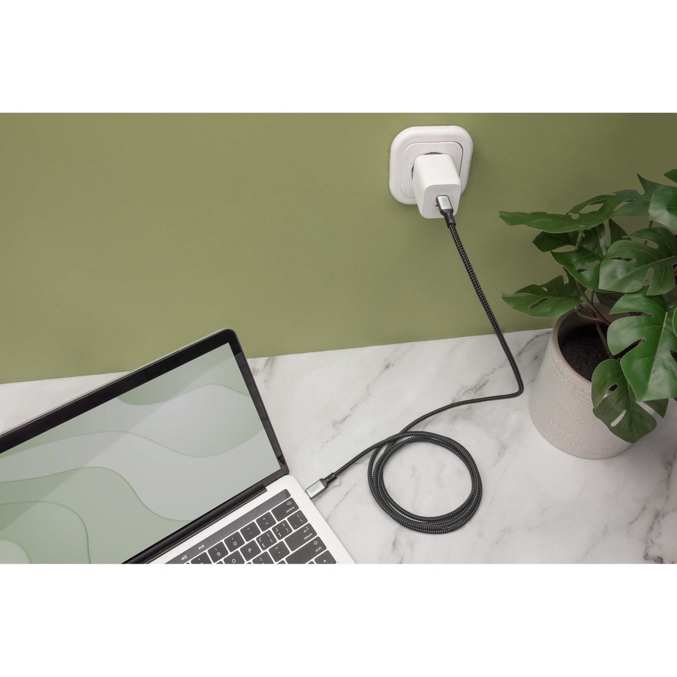 DIGITUS USB4.0 Type-C to USB-C Cable - 1 m - Black, 40 Gbit/s — Buy in Cyprus with Fast Delivery
