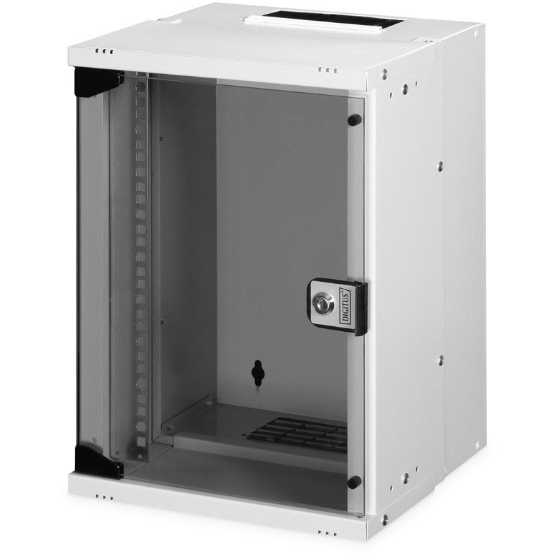 Buy Digitus SOHO PRO Wall Mount Enclosure - SOHO PRO - Grey, 9U in Cyprus, Nicosia, Limassol, Larnaka, Pafos