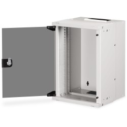 Buy Digitus SOHO PRO Wall Mount Enclosure - SOHO PRO - Grey, 9U in Cyprus, Nicosia, Limassol, Larnaka, Pafos