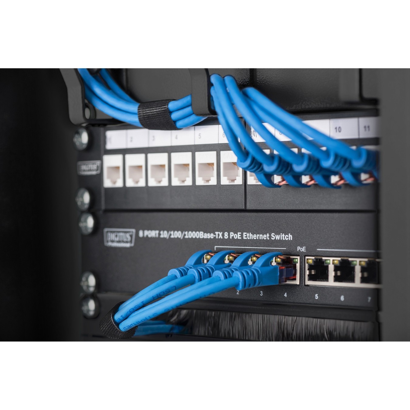 DIGITUS 10' Roll-out Rack Panel - Roll-out panel for standard 19-inch DIGITUS cabinets — Buy in Cyprus with Fast Delivery