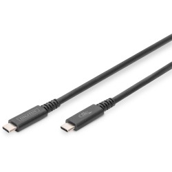 Buy DIGITUS USB 4.0 Type-C Cable 1 m - USB4 Gen 2x2, 40 Gbps, PD 100W, USB-C to ... in Cyprus, Nicosia, Limassol, Larnaka, Pafos