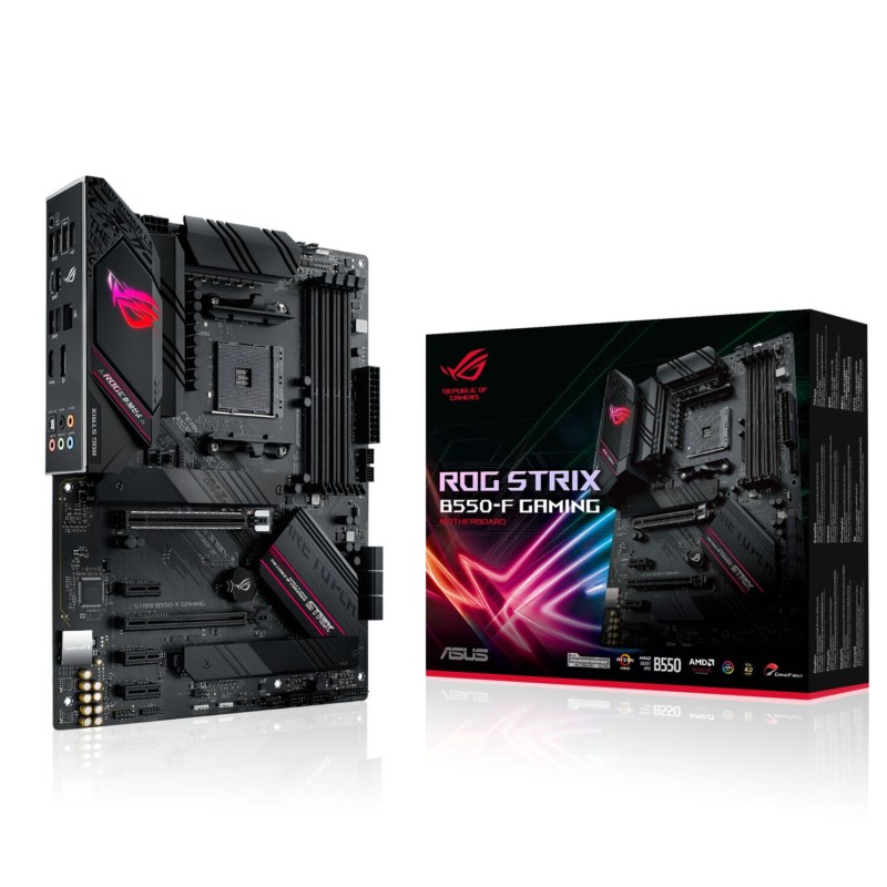 Buy ASUS ROG Strix B550-F Gaming - B550-F - ATX AM4 Motherboard, DDR4 128GB, PCI... in Cyprus, Nicosia, Limassol, Larnaka, Pafos