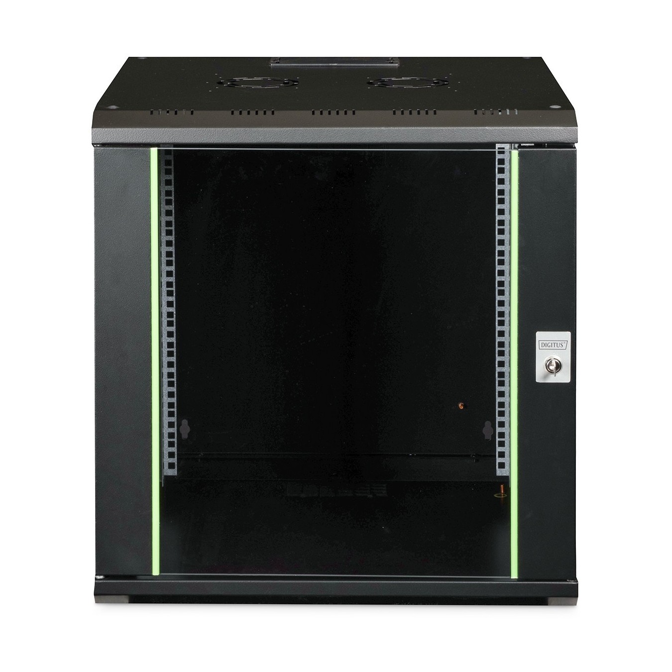 Digitus Wall-mount Rack 19" 12U - Black (RAL 9005) — Buy in Cyprus with Fast Delivery