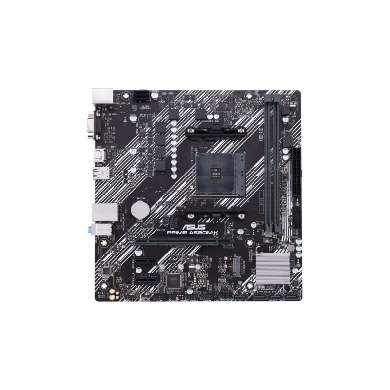 Buy ASUS PRIME A520M-K - AM4 micro-ATX Motherboard - DDR4, 64GB, 1x M.2, HDMI 2.... in Cyprus, Nicosia, Limassol, Larnaka, Pafos