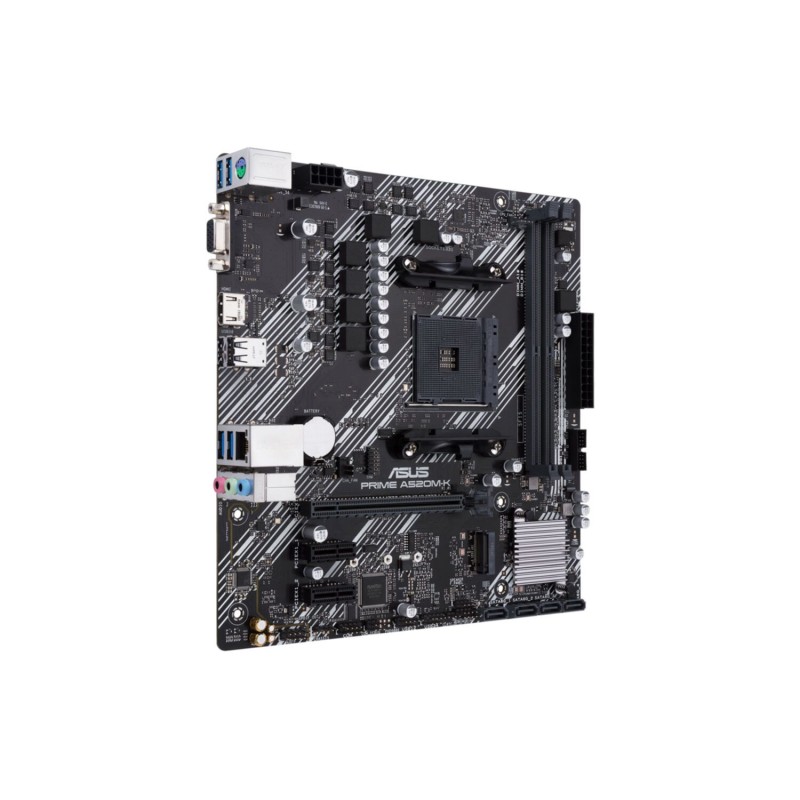 Buy ASUS PRIME A520M-K - AM4 micro-ATX Motherboard - DDR4, 64GB, 1x M.2, HDMI 2.... in Cyprus, Nicosia, Limassol, Larnaka, Pafos