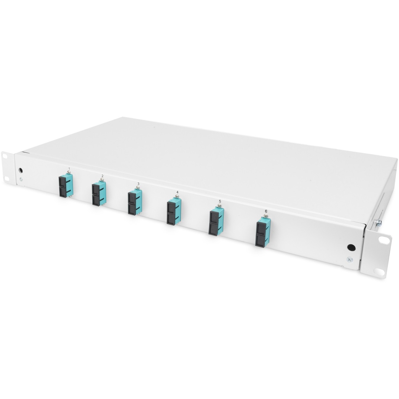 DIGITUS LWL Splice Box 1U - Grey, 6x SC OM3 — Buy in Cyprus with Fast Delivery