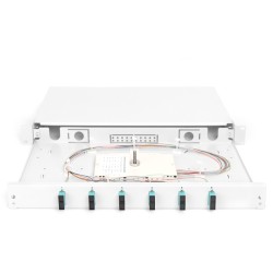 Buy DIGITUS LWL Splice Box 1U - Grey, 6x SC OM3 in Cyprus, Nicosia, Limassol, Larnaka, Pafos