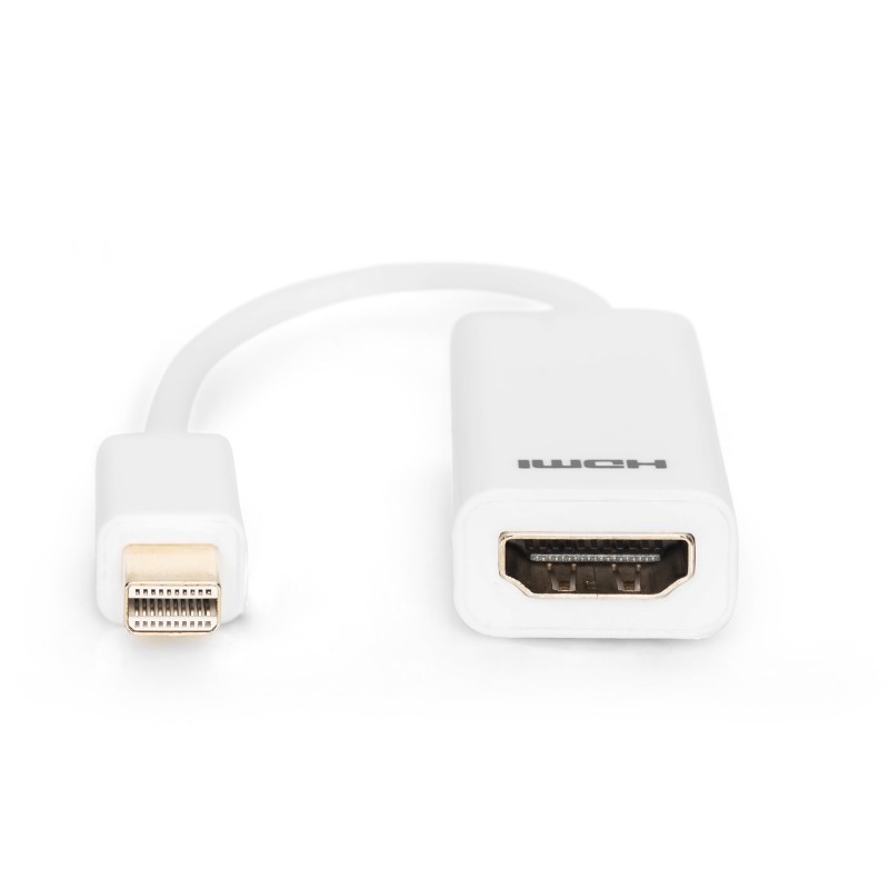 Buy DIGITUS DisplayPortKabel miniDPort - White, 0.15 m - Mini DisplayPort to HDMI in Cyprus, Nicosia, Limassol, Larnaka, Pafos