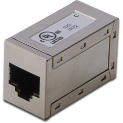 Buy Digitus Cat6 Shielded Modular Coupler - RJ45 Female-Female, Nickel Metal Hou... in Cyprus, Nicosia, Limassol, Larnaka, Pafos