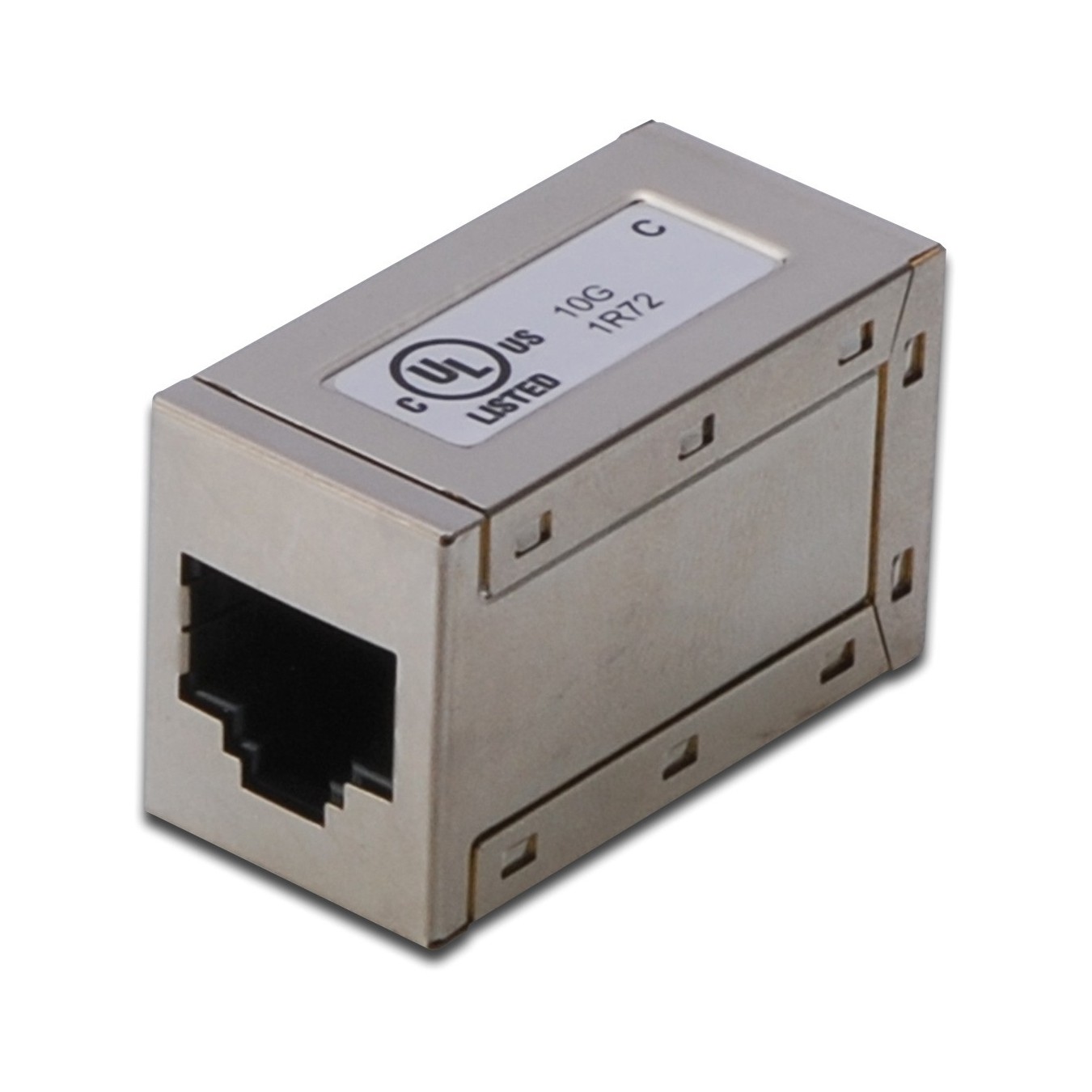 Digitus Cat6 Shielded Modular Coupler - RJ45 Female-Female, Nickel Metal Housing — Buy in Cyprus with Fast Delivery