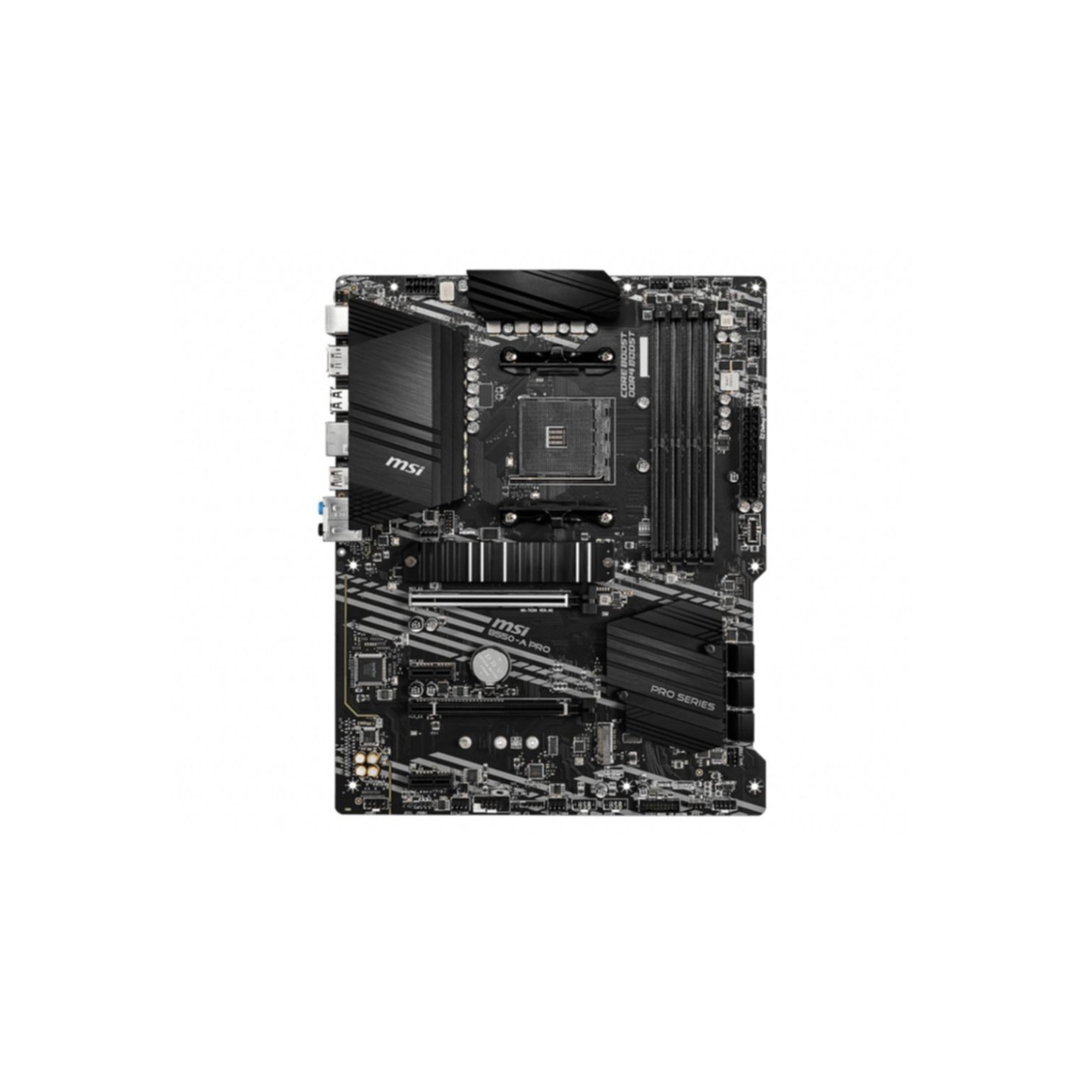 MSI B550-A PRO AM4 ATX Motherboard B550 DDR4 128GB PCIe 4.0 (Boxed) — Buy in Cyprus with Fast Delivery