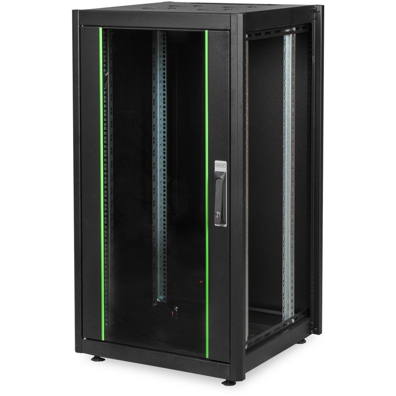 Buy Netzwerkschrank 19'' 22U - DIGITUS Dynamic Basic - 1155x600x600 mm, Black in Cyprus, Nicosia, Limassol, Larnaka, Pafos