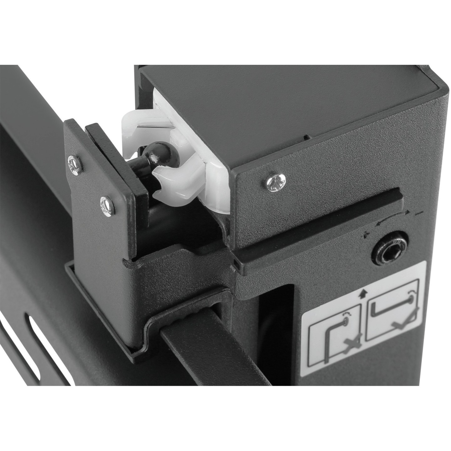 Video Wall Mount for 45-70\" Monitors - DA-90446 - Anti-Theft Lock, Black — Buy in Cyprus with Fast Delivery