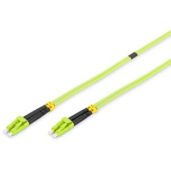 Buy Digitus LC to LC Patch Cable 3m OM5 Multimode Fiber - Green in Cyprus, Nicosia, Limassol, Larnaka, Pafos