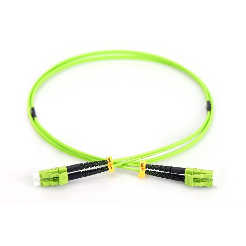 Buy Digitus LC to LC Patch Cable 3m OM5 Multimode Fiber - Green in Cyprus, Nicosia, Limassol, Larnaka, Pafos