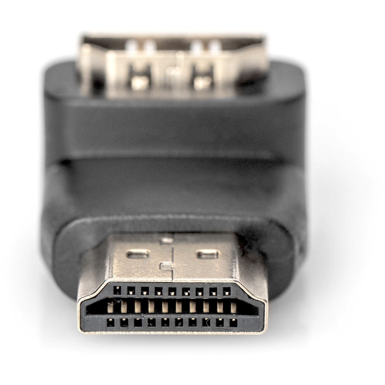 DIGITUS HDMI Adapter - 90° angled - Black — Buy in Cyprus with Fast Delivery