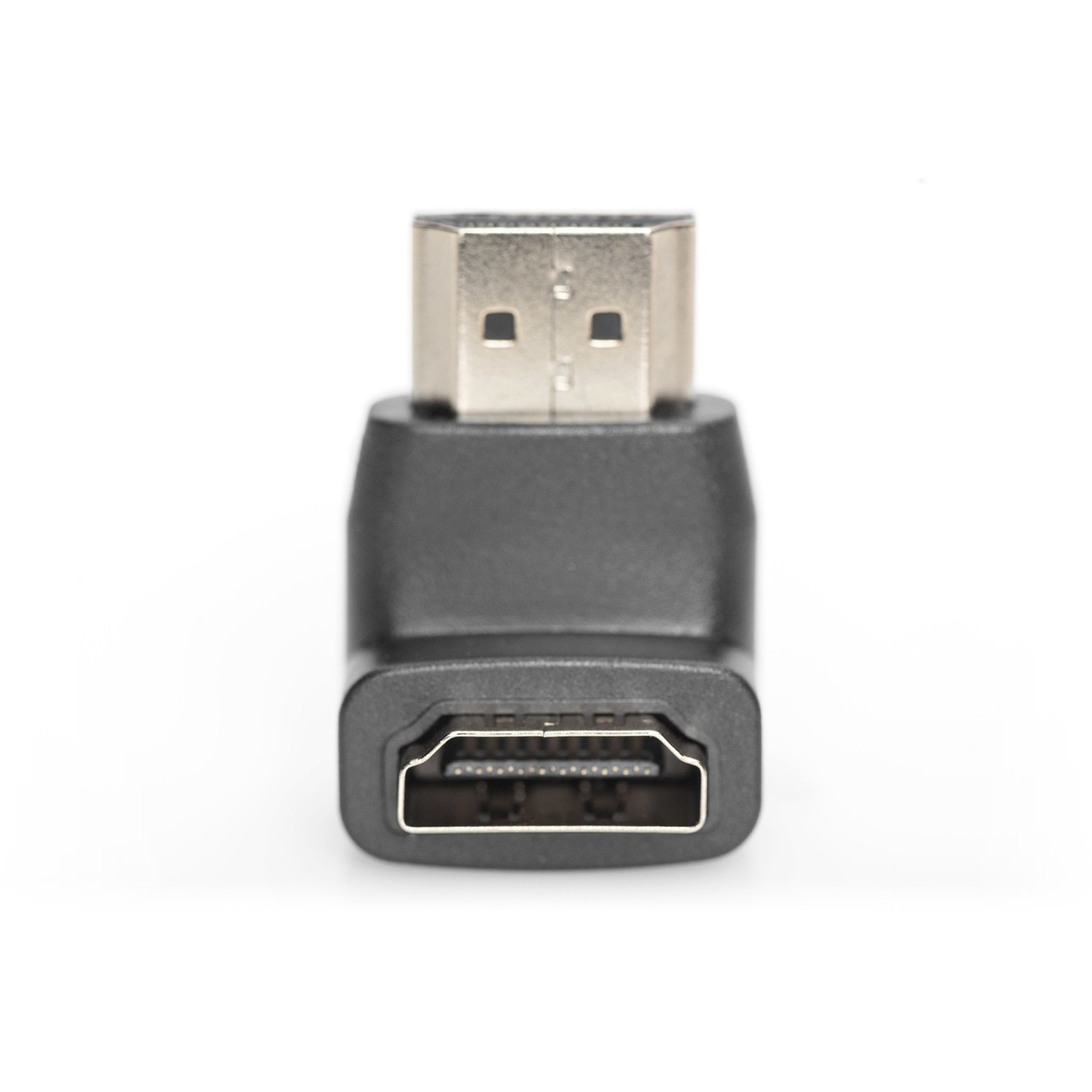 DIGITUS HDMI Adapter - 90° angled - Black — Buy in Cyprus with Fast Delivery