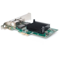 Buy Digitus 2-Port Gigabit Ethernet PCIe Card - Intel 82575EB, Internal, 2x RJ-4... in Cyprus, Nicosia, Limassol, Larnaka, Pafos