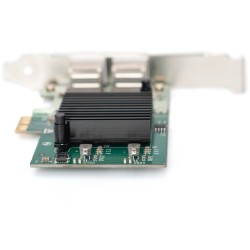 Buy Digitus 2-Port Gigabit Ethernet PCIe Card - Intel 82575EB, Internal, 2x RJ-4... in Cyprus, Nicosia, Limassol, Larnaka, Pafos