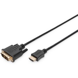 Buy DIGITUS HDMI to DVI Cable - 2 m - Black in Cyprus, Nicosia, Limassol, Larnaka, Pafos