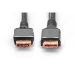 Buy Digitus DisplayPort Cable - 1 m, DP 2.1, 16K, Black, Shielded, Gold-plated in Cyprus, Nicosia, Limassol, Larnaka, Pafos