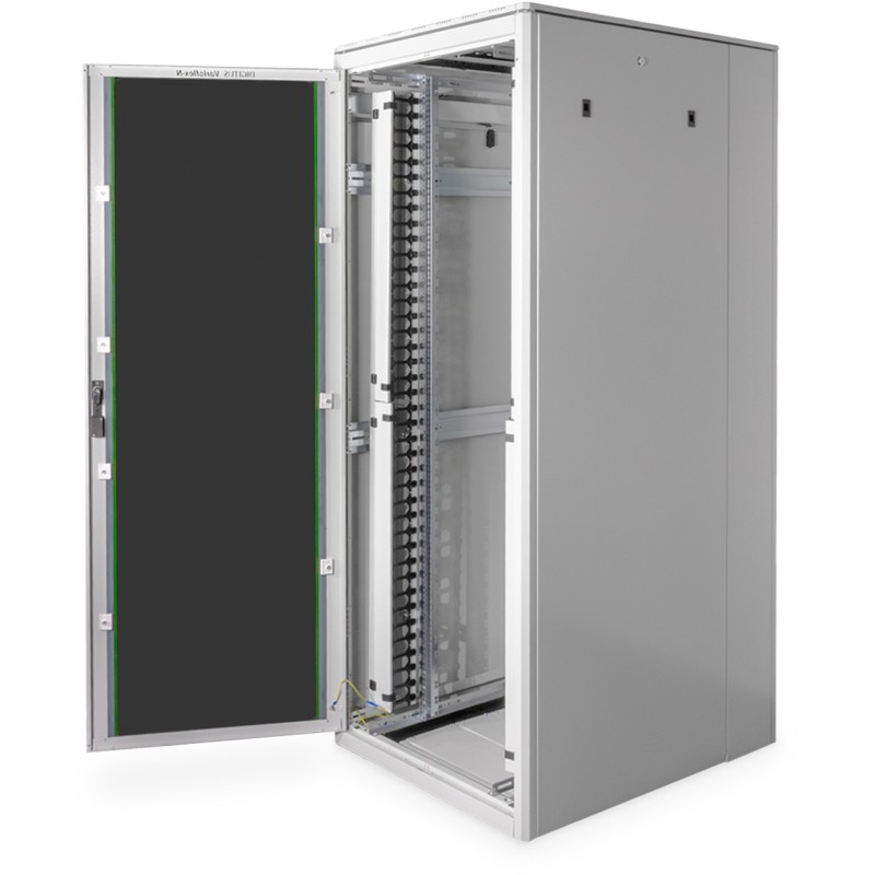 Buy DIGITUS 42HE Network Cabinet - varioFLEX - 2022x800x1000 mm - Grey in Cyprus, Nicosia, Limassol, Larnaka, Pafos