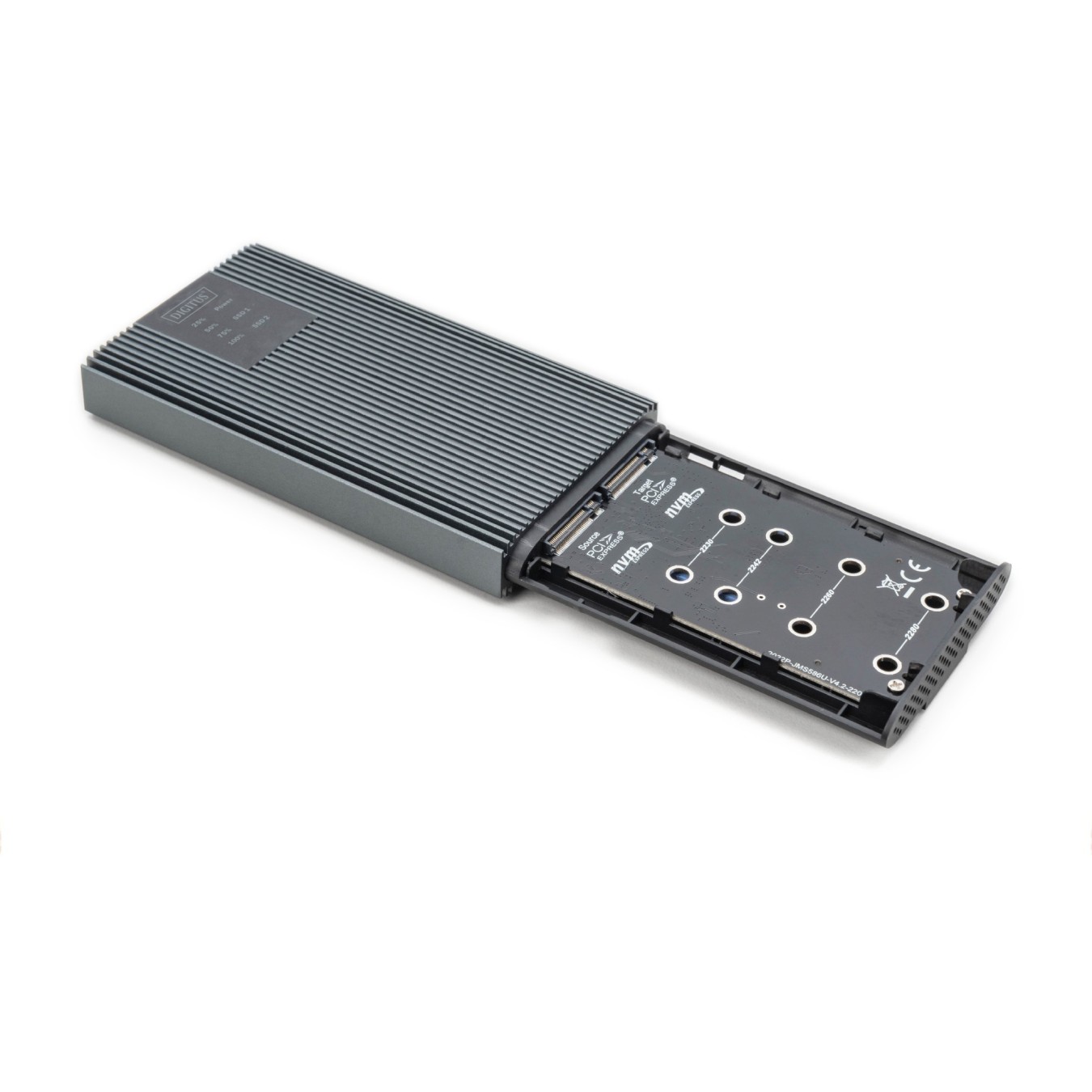 DIGITUS USB M.2 NVMe Cloning Station - Tool-free NVMe Duplicator (USB 3.x Compatible) — Buy in Cyprus with Fast Delivery