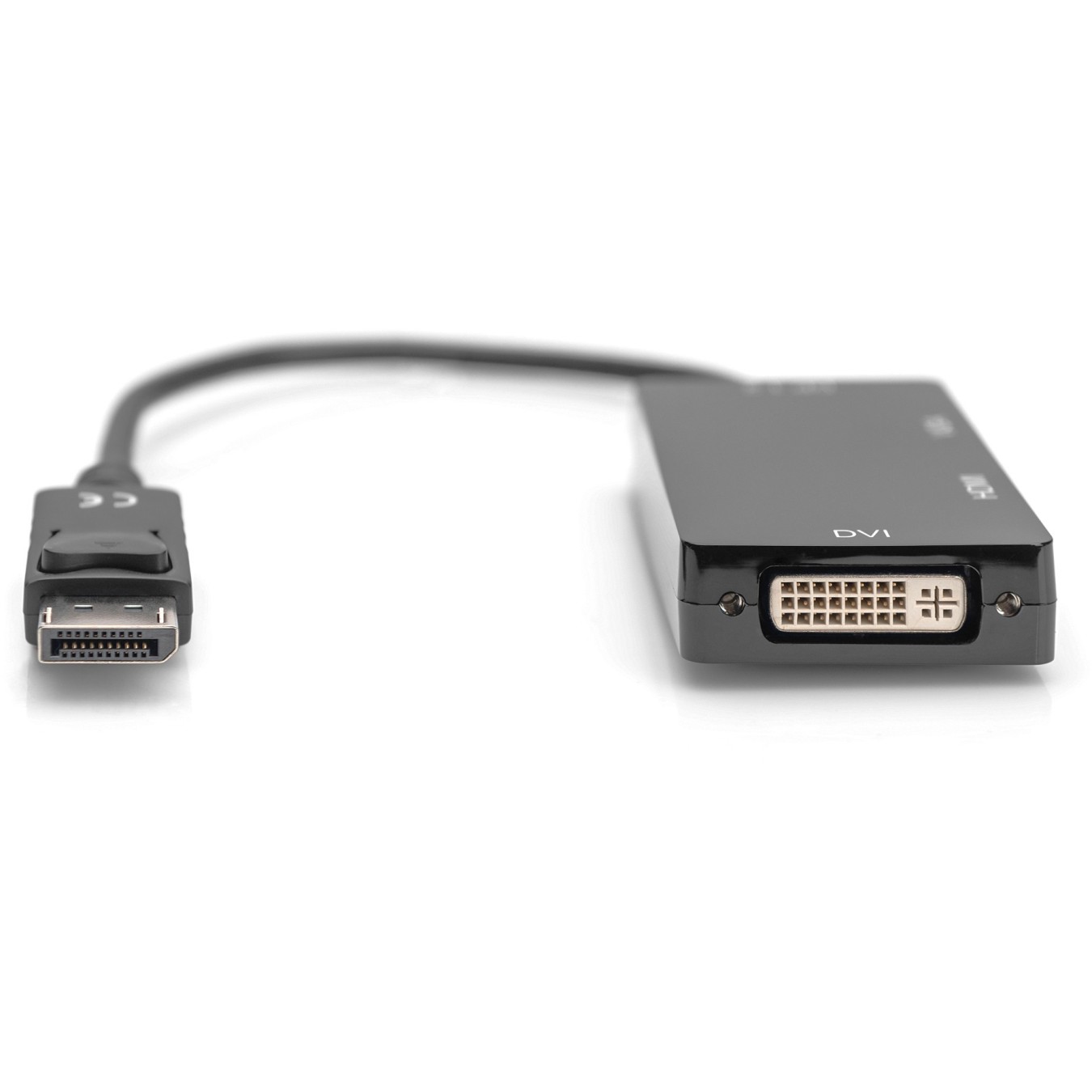 DIGITUS DisplayPort to HDMI/DVI-D/VGA Cable - 0.2m - Black - Plug & Play — Buy in Cyprus with Fast Delivery