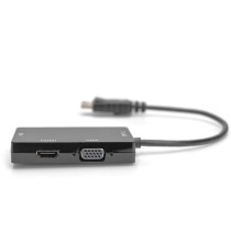 DIGITUS DisplayPort to HDMI/DVI-D/VGA Cable - 0.2m - Black - Plug & Play — Buy in Cyprus with Fast Delivery