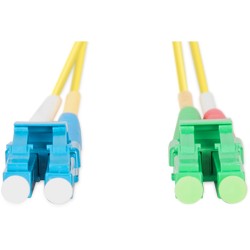 Buy DIGITUS LWL Patchkabel LC(APC) to LC - OS2 Duplex, 2 m in Cyprus, Nicosia, Limassol, Larnaka, Pafos