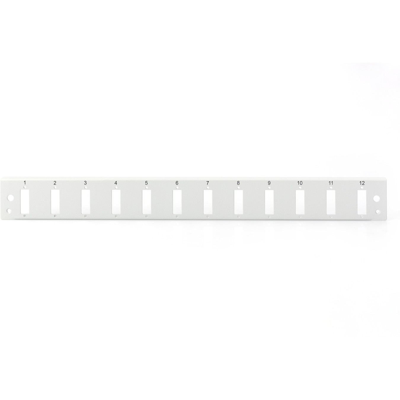 DIGITUS LWL Splice Box Front Panel 1U 12xSC DX quick-lock - Grey — Buy in Cyprus with Fast Delivery