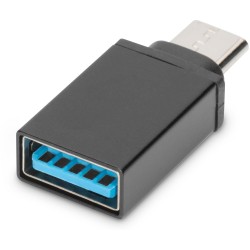 Buy DIGITUS USB Type-C Adapter - USB-C to USB-A Female - Black in Cyprus, Nicosia, Limassol, Larnaka, Pafos