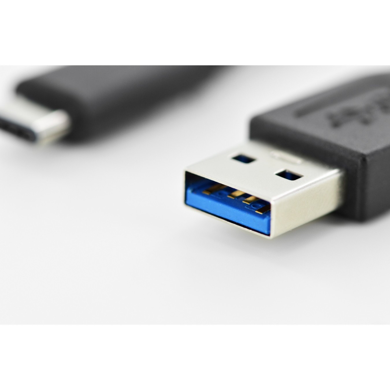 DIGITUS USB 3.0 Type-C to USB-A Cable - 1 m - Black — Buy in Cyprus with Fast Delivery