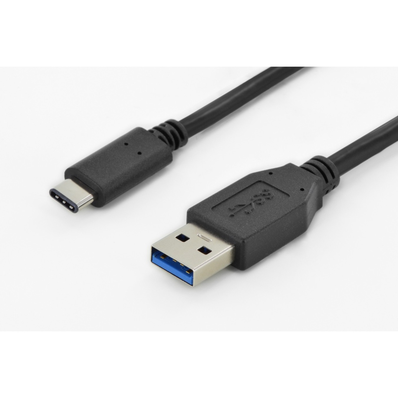 DIGITUS USB 3.0 Type-C to USB-A Cable - 1 m - Black — Buy in Cyprus with Fast Delivery