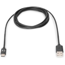DIGITUS USB 3.0 Type-C to USB-A Cable - 1 m - Black — Buy in Cyprus with Fast Delivery