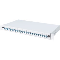 Buy DIGITUS LWL Splice Box 1U - Grey, 24x LC, OS2 in Cyprus, Nicosia, Limassol, Larnaka, Pafos