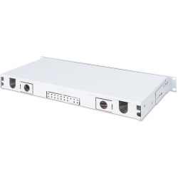 Buy DIGITUS LWL Splice Box 1U - Grey, 24x LC, OS2 in Cyprus, Nicosia, Limassol, Larnaka, Pafos