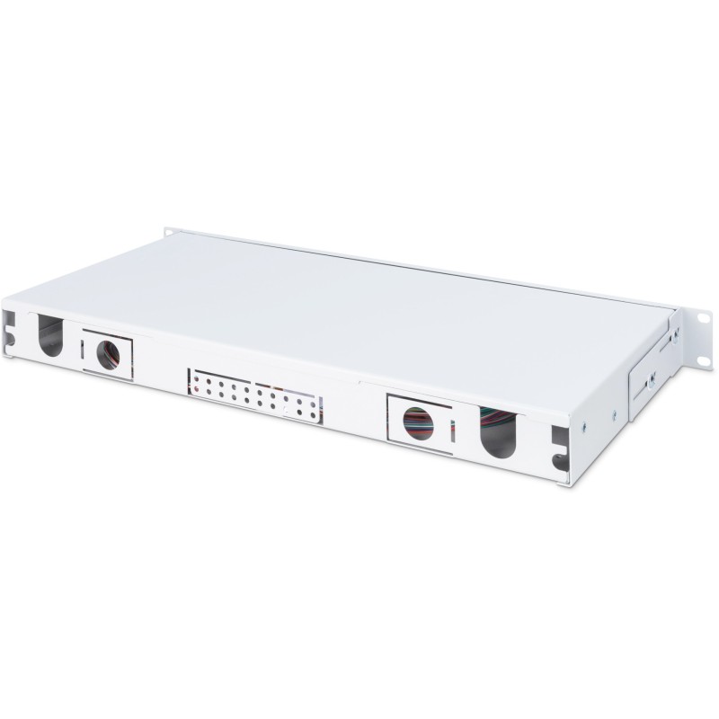 Buy DIGITUS LWL Splice Box 1U - Grey, 24x LC, OS2 in Cyprus, Nicosia, Limassol, Larnaka, Pafos