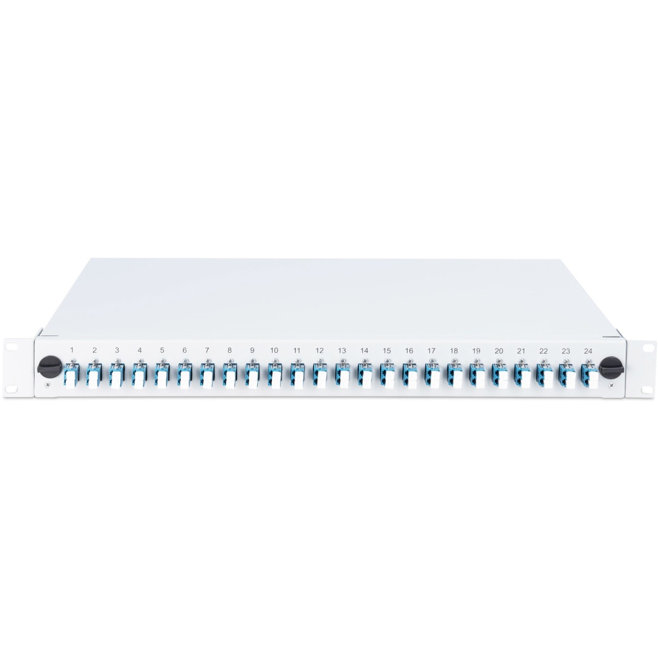 DIGITUS LWL Splice Box 1U - Grey, 24x LC, OS2 — Buy in Cyprus with Fast Delivery